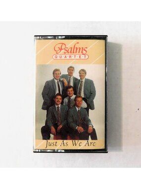 Psalms Quartet Just As We Are Cassette Tape Gospel Songs Inspirational Religious